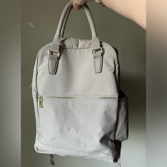 Taupe Backpack - Picture 2 of 4